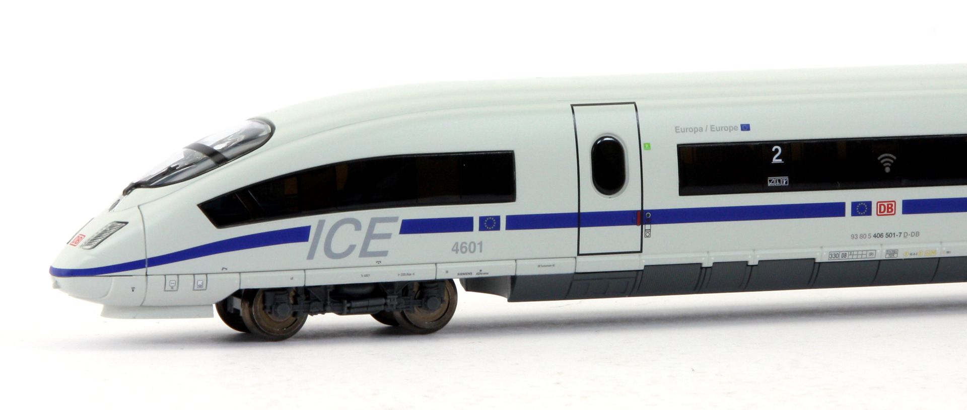 Piko 71449 - Triebzug ICE 3 'Europa' mit blauem Streifen, DBAG, Ep.VI