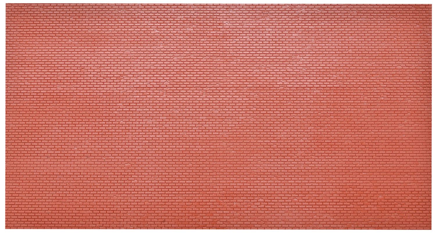 Vollmer 46033 - Kunststoff-Mauerplatte 'Klinker', 21,8 x 11,9 cm