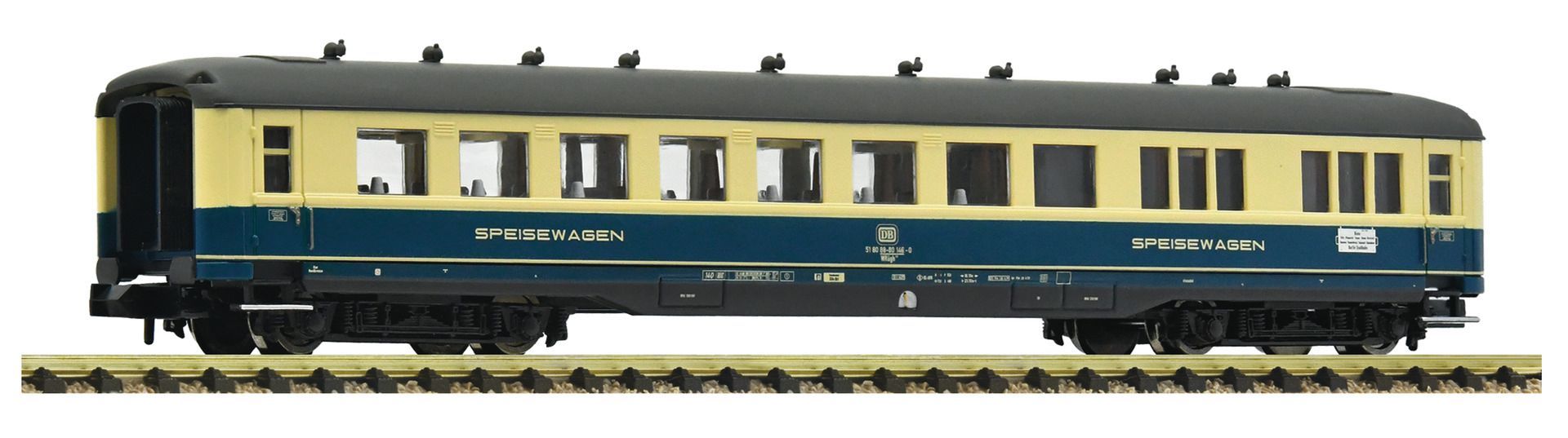 Fleischmann 6260038 - Speisewagen WRüge, DB, Ep.IV