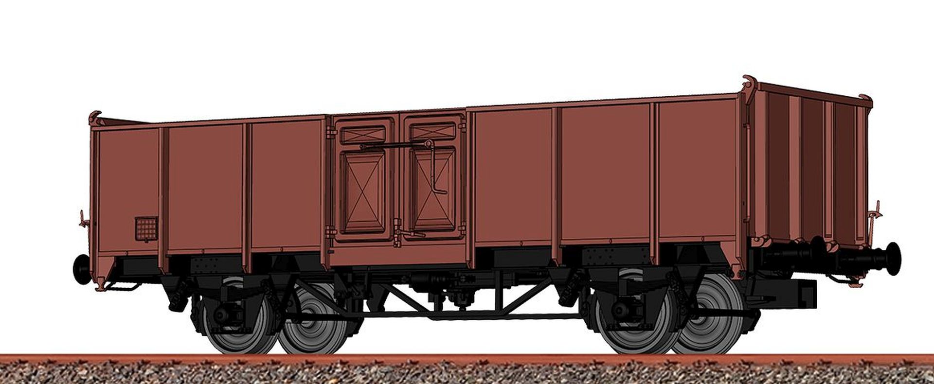 Brawa 50072 - Offener Güterwagen E, SNCB, Ep.IV