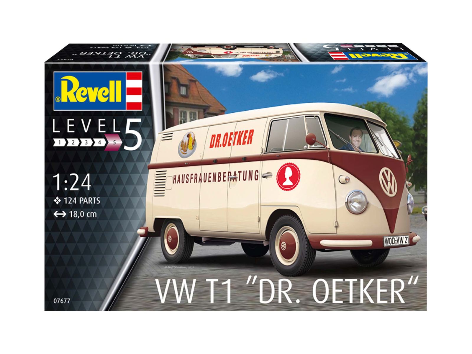 Revell 07677 - VW T1 "Dr. Oetker" Revell 07677 - VW T1 "Dr. Oetker"