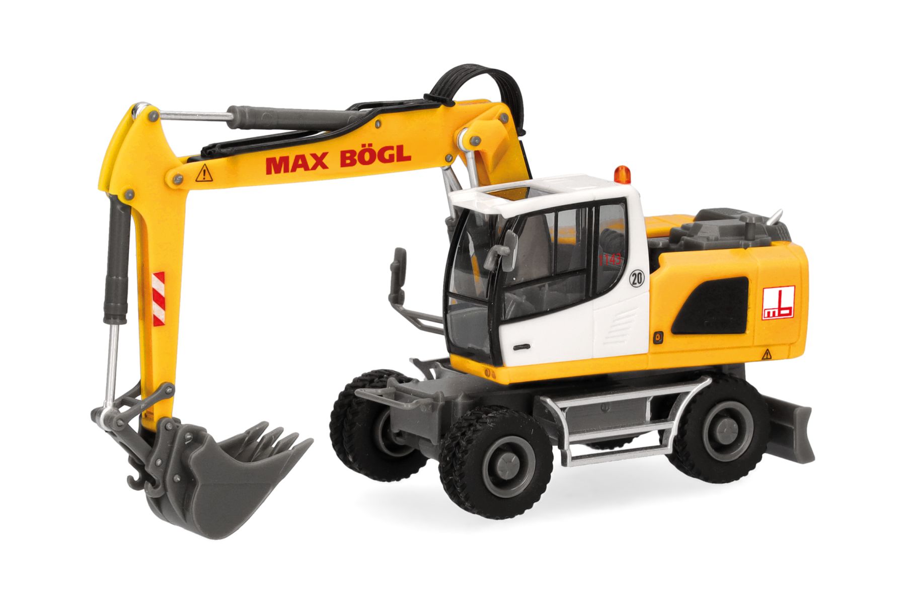 Herpa 318617 - Liebherr Mobilbagger A920 "Max Bögl"