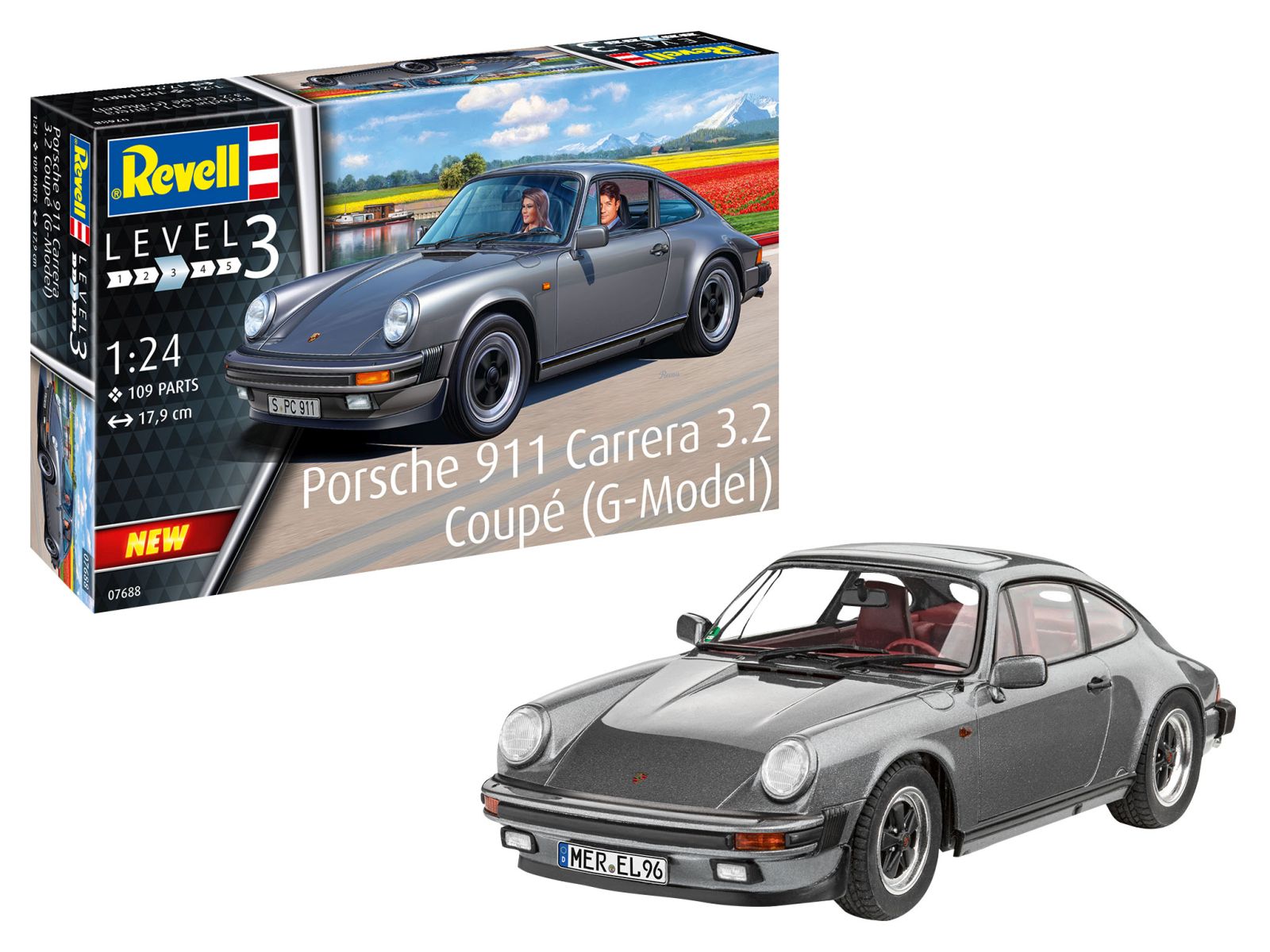 Revell 07688 - Porsche 911 Carrera 3.2 Coupé (G-Model) Revell 07688 - Porsche 911 Carrera 3.2 Coupé (G-Model)
