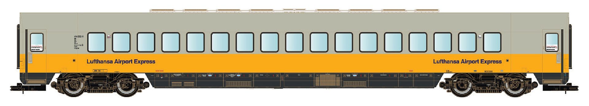 L.S. Models 16008 - Großraumwagen für ET 403 DB/LH, Ep.IV