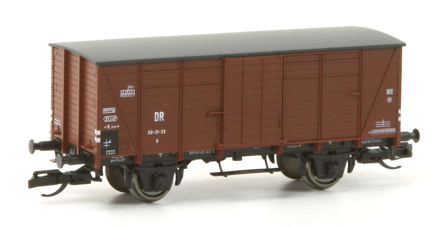 Hädl 113923 - Gedeckter Güterwagen G, DR, Ep.III