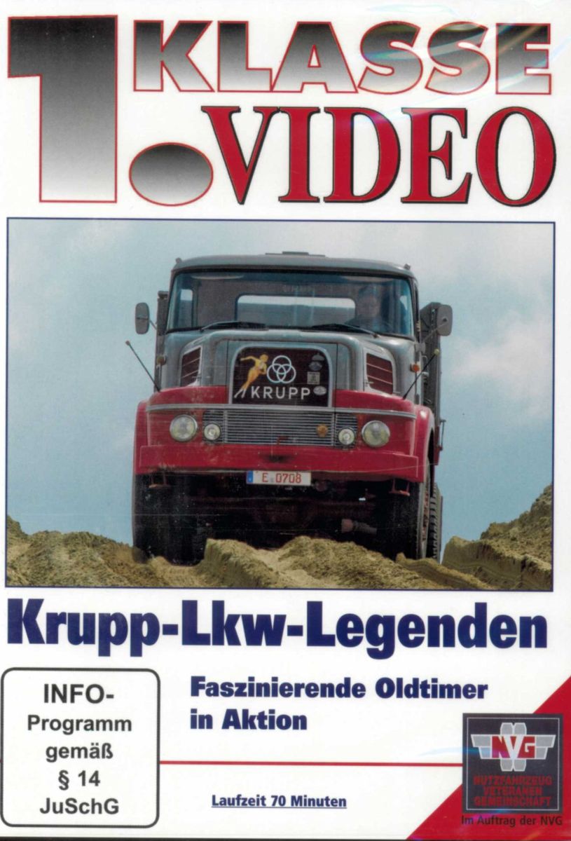 VGB 5068 - DVD - Krupp-Lkw-Legenden