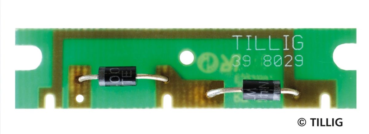 Tillig 08401 - Leiterplatte mit 2 Dioden für TFi2