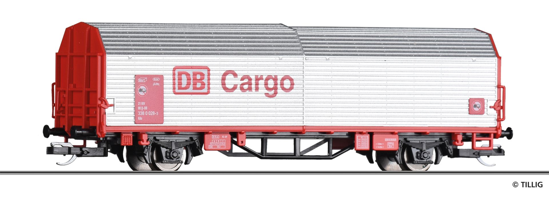 Tillig 14861 - Haubenwagen Kils, DB-Cargo, Ep.V