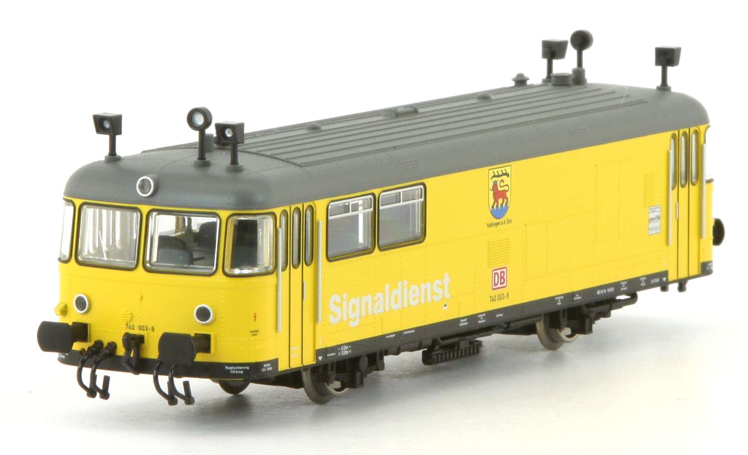 Kres 7403DS - Signaldienstwagen 740 003-9, DBAG, Ep.V, DC-Sound