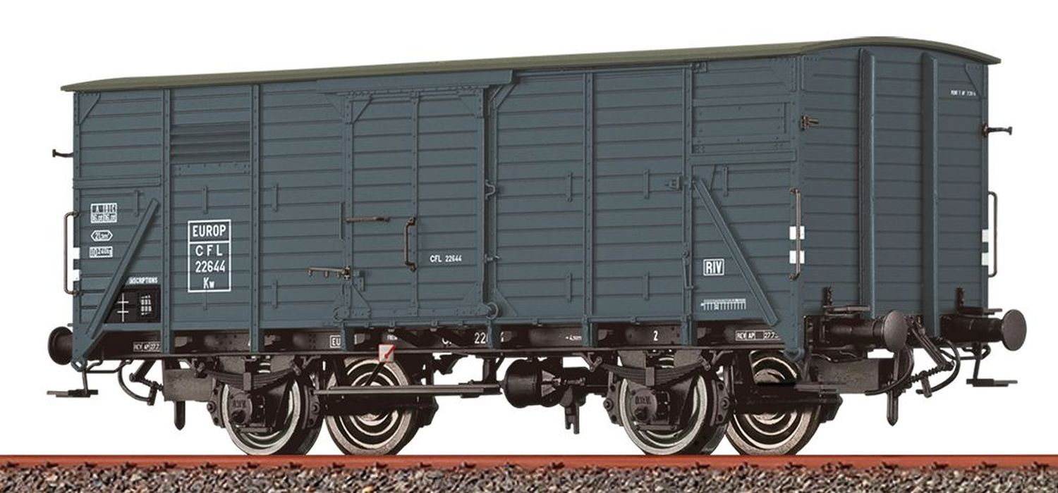 Brawa 49855 - Gedeckter Güterwagen Kw, CFL, Ep.III 'EUROP'