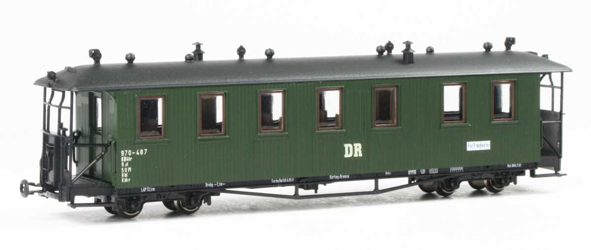Technomodell 52416 - Personenwagen 2.Klasse, DR, Ep.III, grün