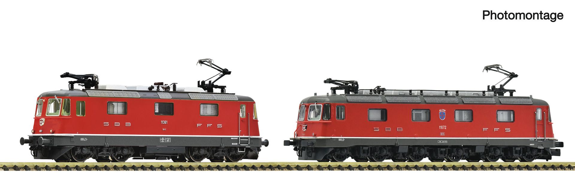 Fleischmann 7560049 - 2er Set E-Loks als Doppeltraktion Re 10/10, SBB, Ep.V Fleischmann 7560049 - 2er Set E-Loks als Doppeltraktion Re 10/10, SBB, Ep.V