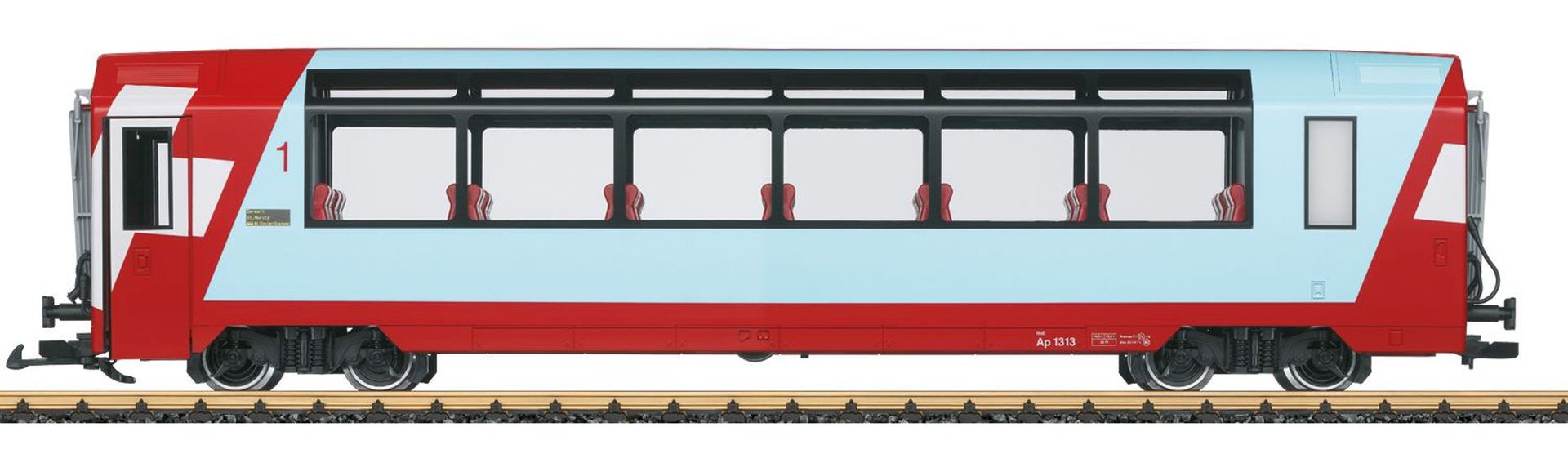 LGB 33666 - Panoramawagen 1. Klasse, RhB, Ep.VI