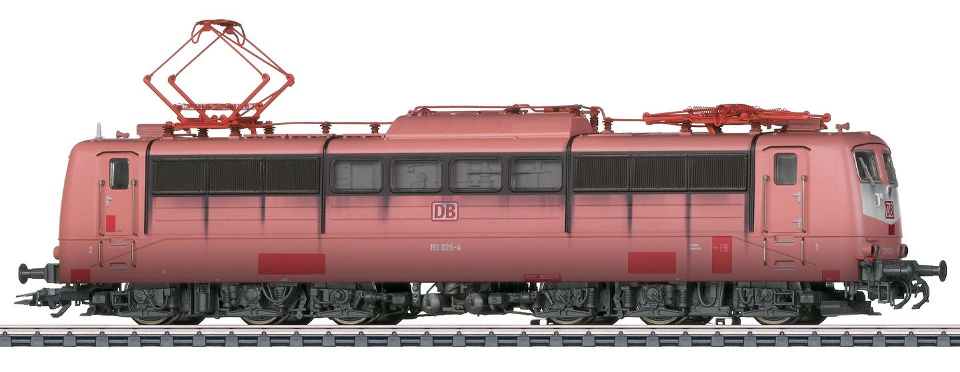 Märklin 39136 - E-Lok 151 025-4, DBAG, Ep.V, gealtert, MFX+-Sound Märklin 39136 - E-Lok 151 025-4, DBAG, Ep.V, gealtert, MFX+-Sound