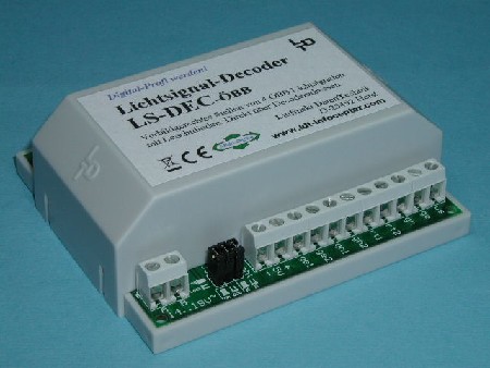Littfinski 511013 - LS-DEC-OEBB-G - 4-fach Lichtsignaldecoder, Fertigmodul im Gehäuse