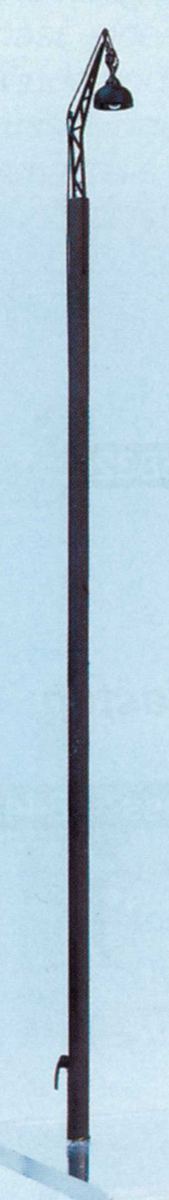 Weinert 5800 - Bahnhofslampe als Holzmastlampe, H=100mm