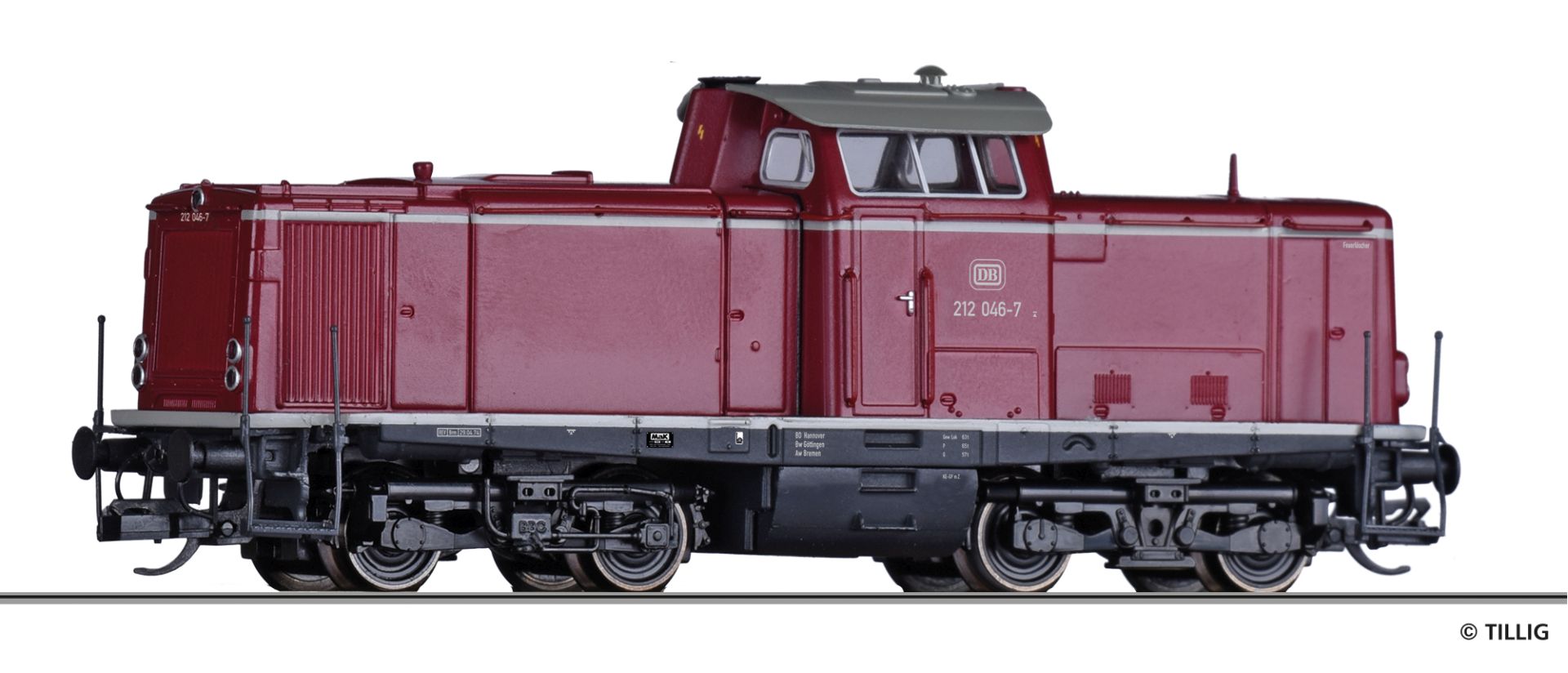 Tillig 502265 - Diesellok BR 212, DB, Ep.IV