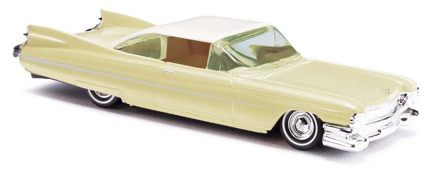 Busch 45130 - Cadillac Eldorado pastellgelb, 1959