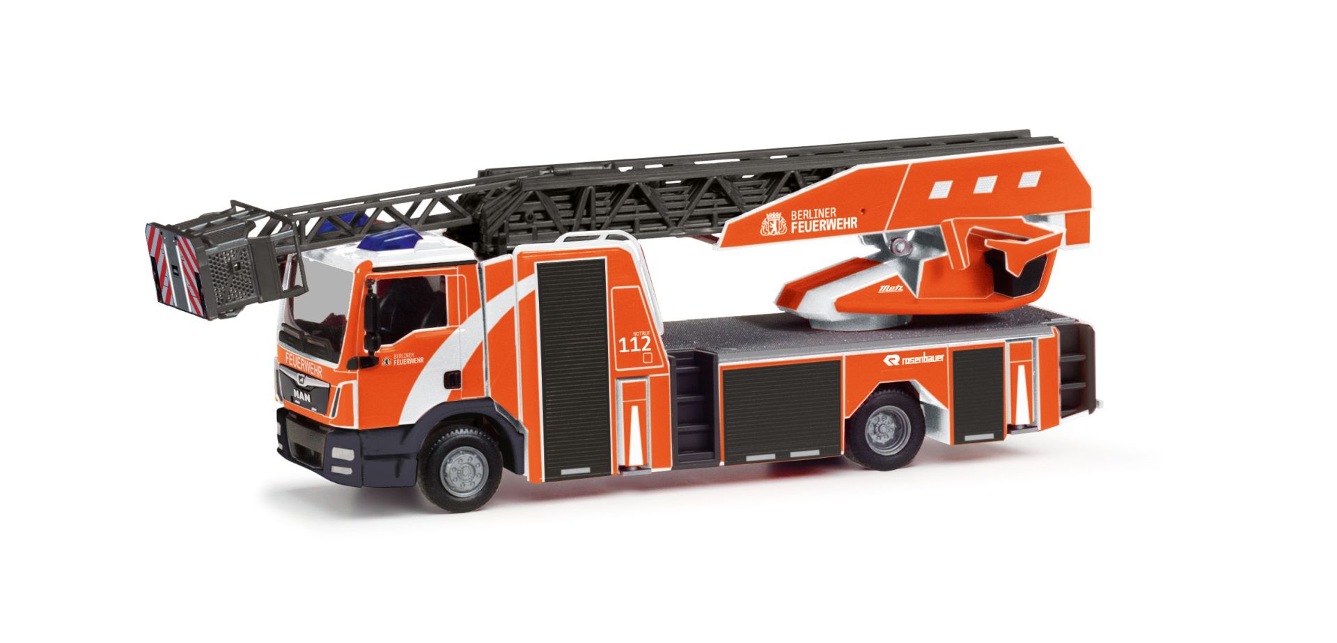 Herpa 098090 - MAN TGM Drehleiter DLK "Berliner Feuerwehr"