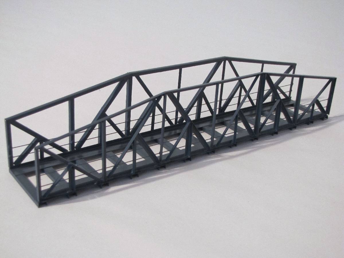 Hack 30120 - VT24 - Vorflutbrücke, 24cm, 1-gleisig, grau