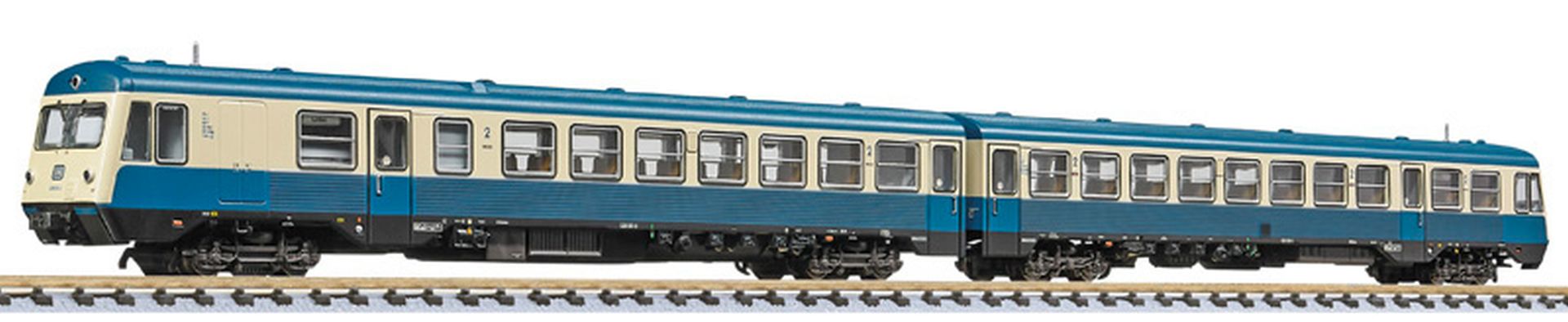 Liliput 163215-A25 - Triebwagen 628 001-0/628 011-9, DB, Ep.IV