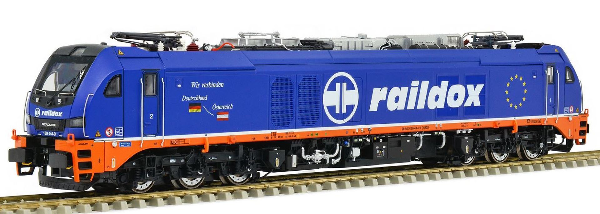 Sudexpress S1594448 - Stadler Dual-Mode Lok 159 444-9, raildox, Ep.VI, AC-Sound