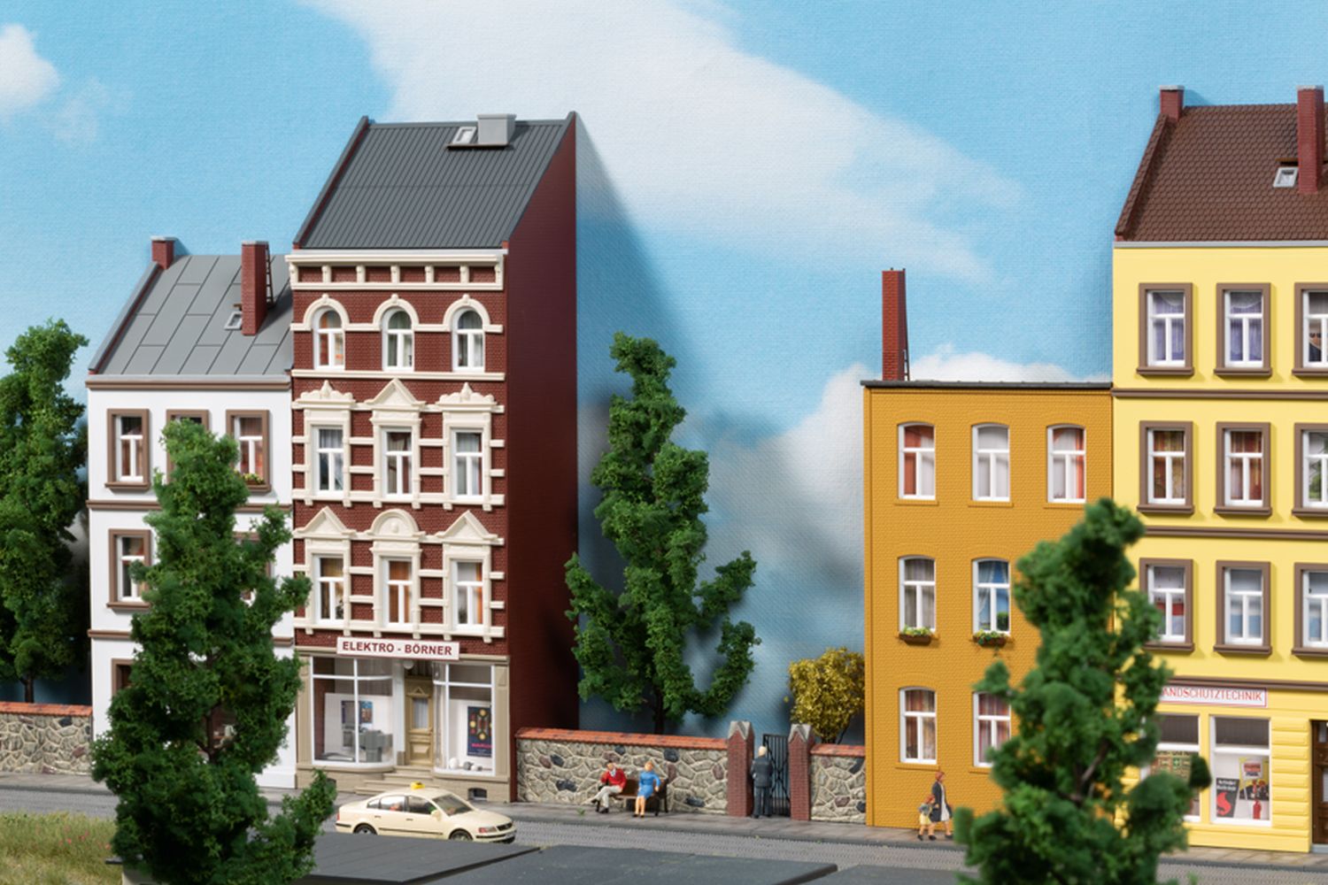 Auhagen 11467 - Halbreliefhäuser Schmidtstraße 18/20/22/24/26
