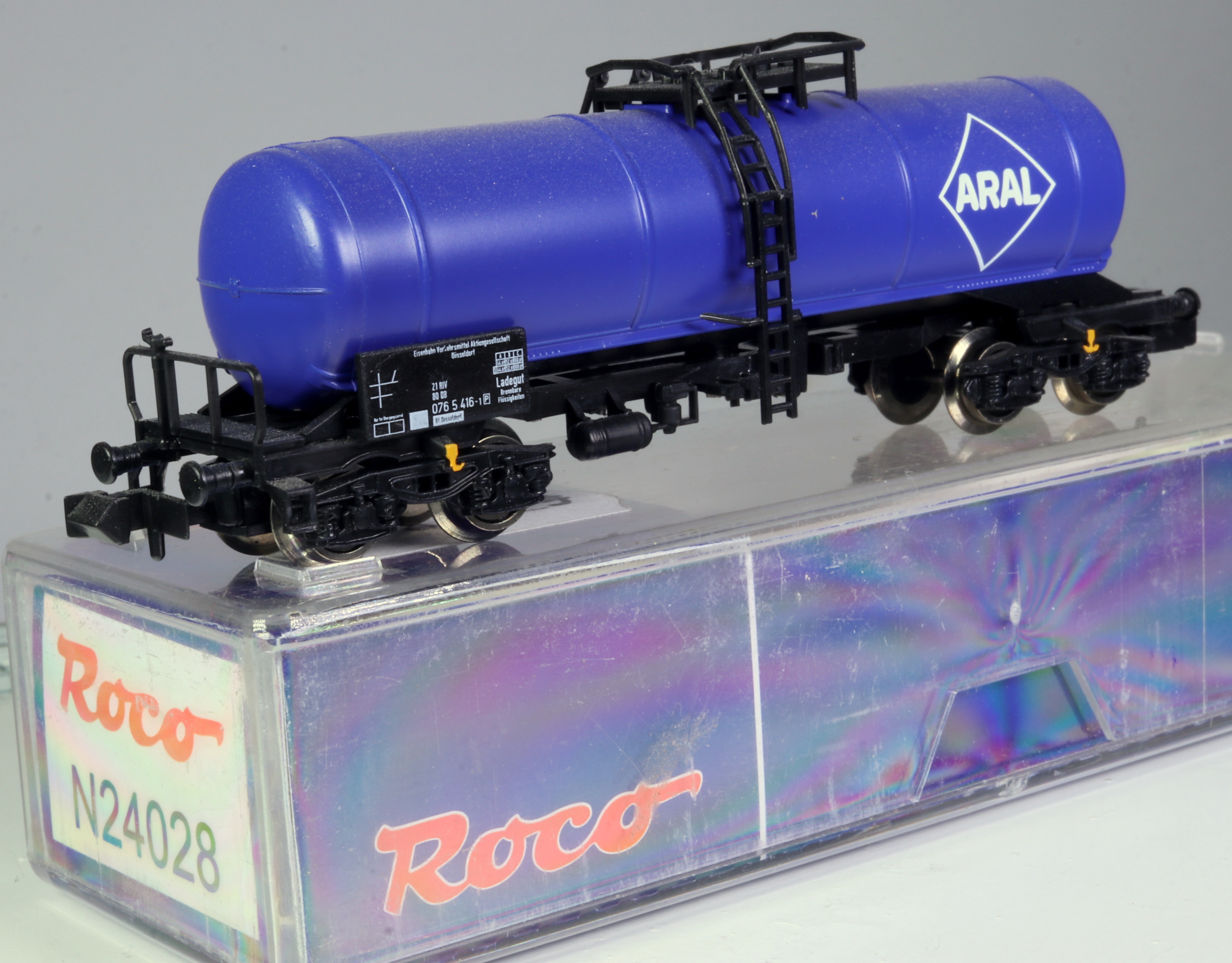 Roco 24028-G - Kesselwagen, "Aral", Blau