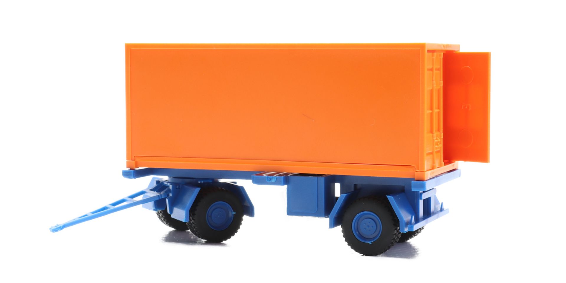 igra 66618225 - Auflieger orange Container, Bausatz