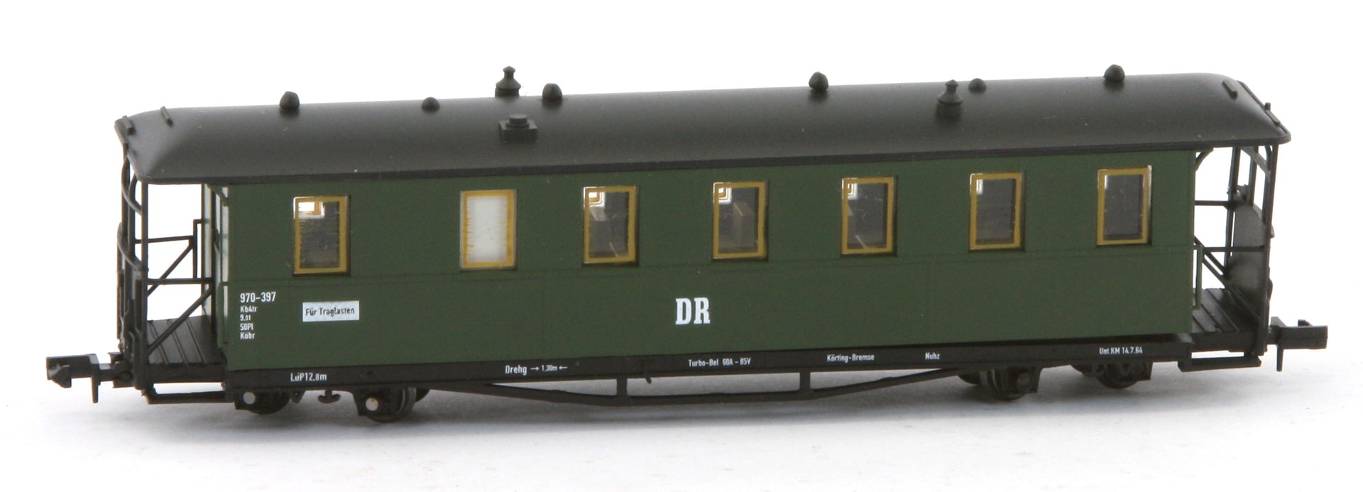 Karsei 29016 - Traglastenwagen KB4tr, DR, Ep.III-IV, 970-397