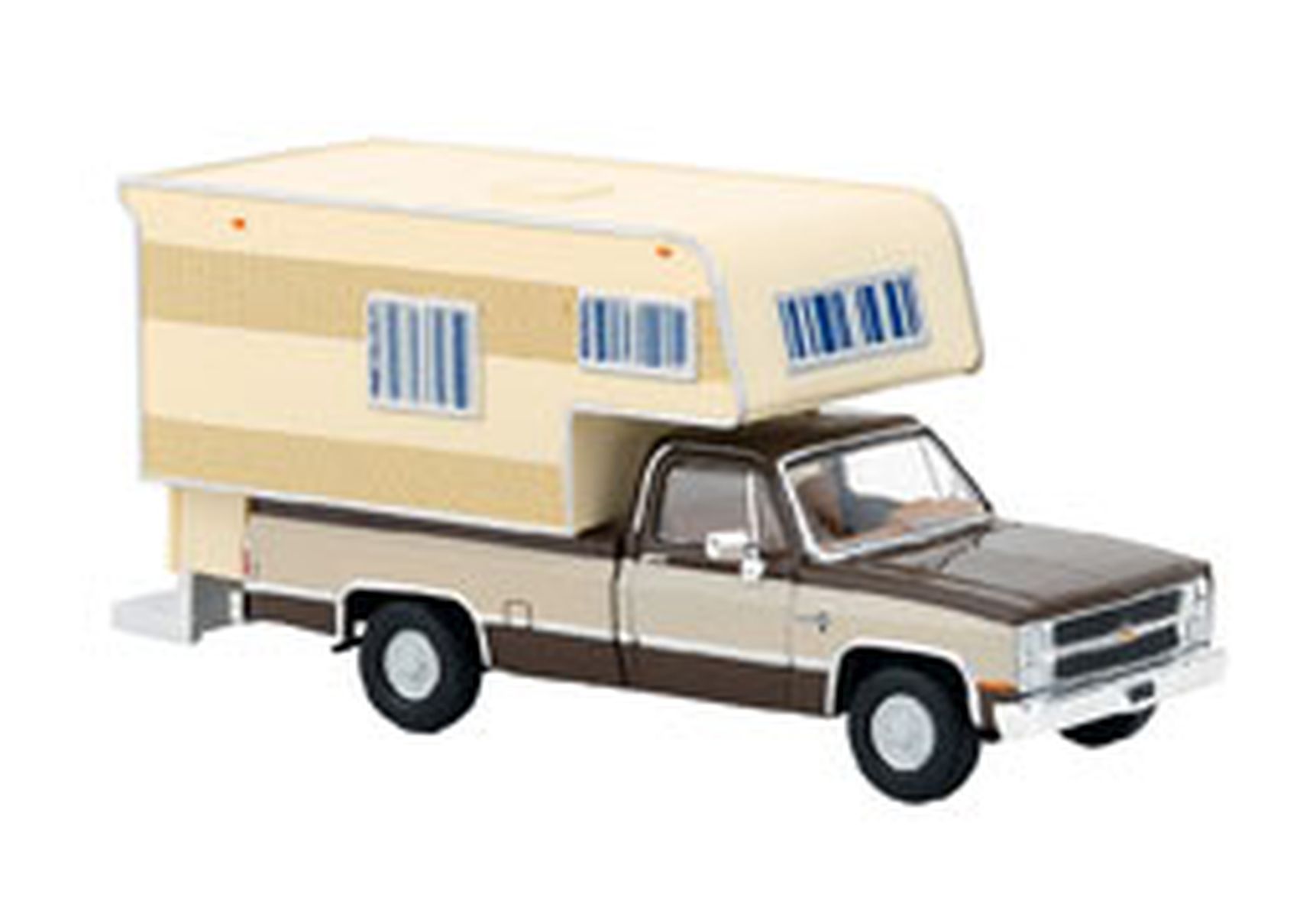 Brekina 19664 - Chevrolet C 20 Camper braun