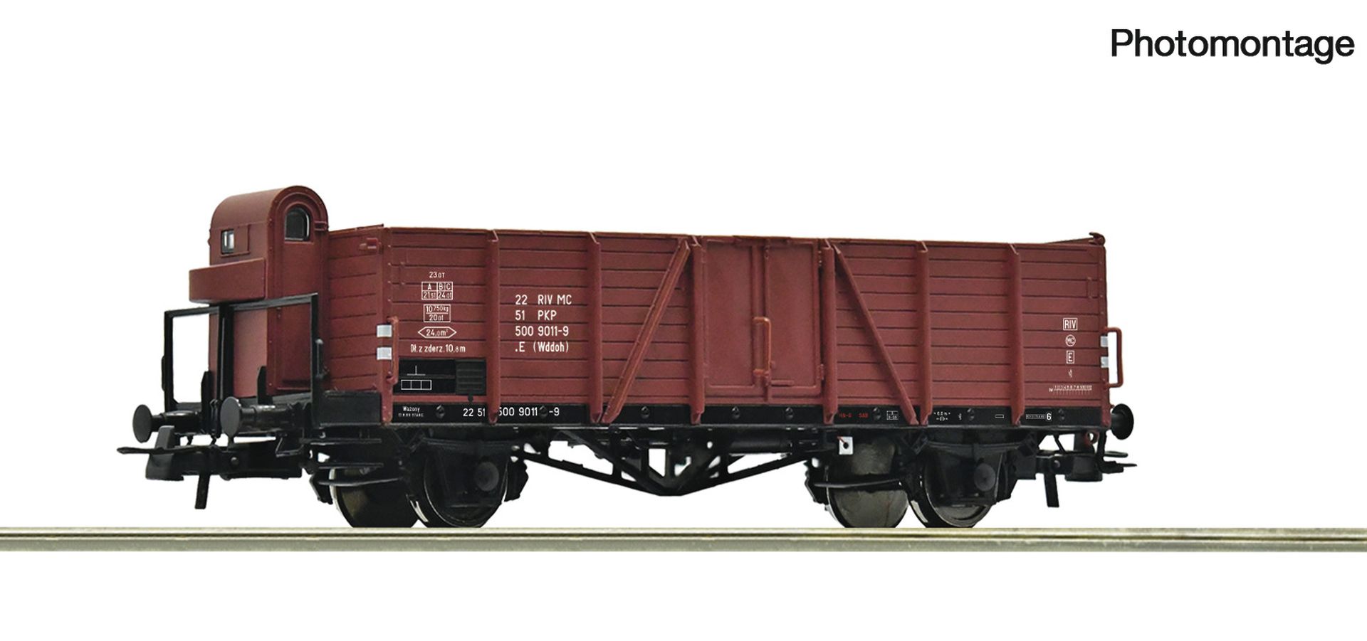Roco 6600217 - Offener Güterwagen, PKP, Ep.IV
