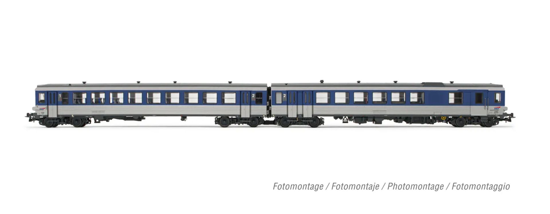 Jouef HJ2615 - Triebwagen EAD XBD 4717 + XRABx 8714, SNCF, Ep.IV-V