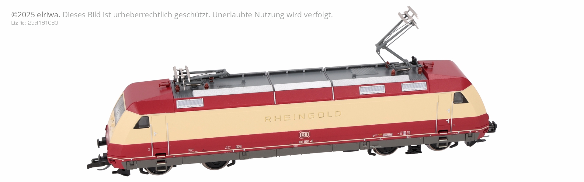 Tillig 502430 - E-Lok 101 001-6 'Rheingold', DB-Museum Koblenz, Ep.VI Tillig 502430 - E-Lok 101 001-6 'Rheingold', DB-Museum Koblenz, Ep.VI