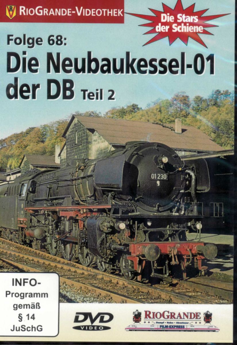 VGB 6368 - DVD - Die Neubaukessel-01 der DB - Teil 2