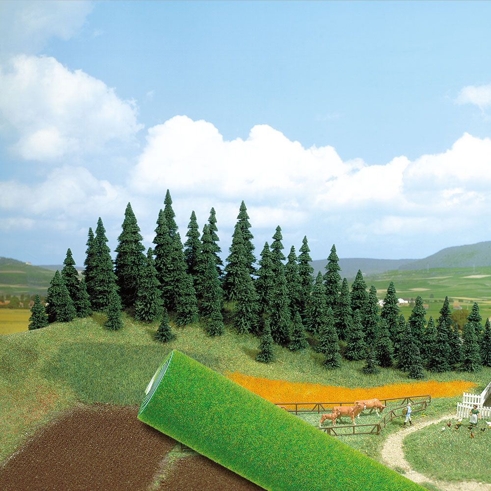 Busch 7230 - Gelände-Teppich dunkelgrün, 200x80cm Busch 7230 - Gelände-Teppich dunkelgrün, 200x80cm