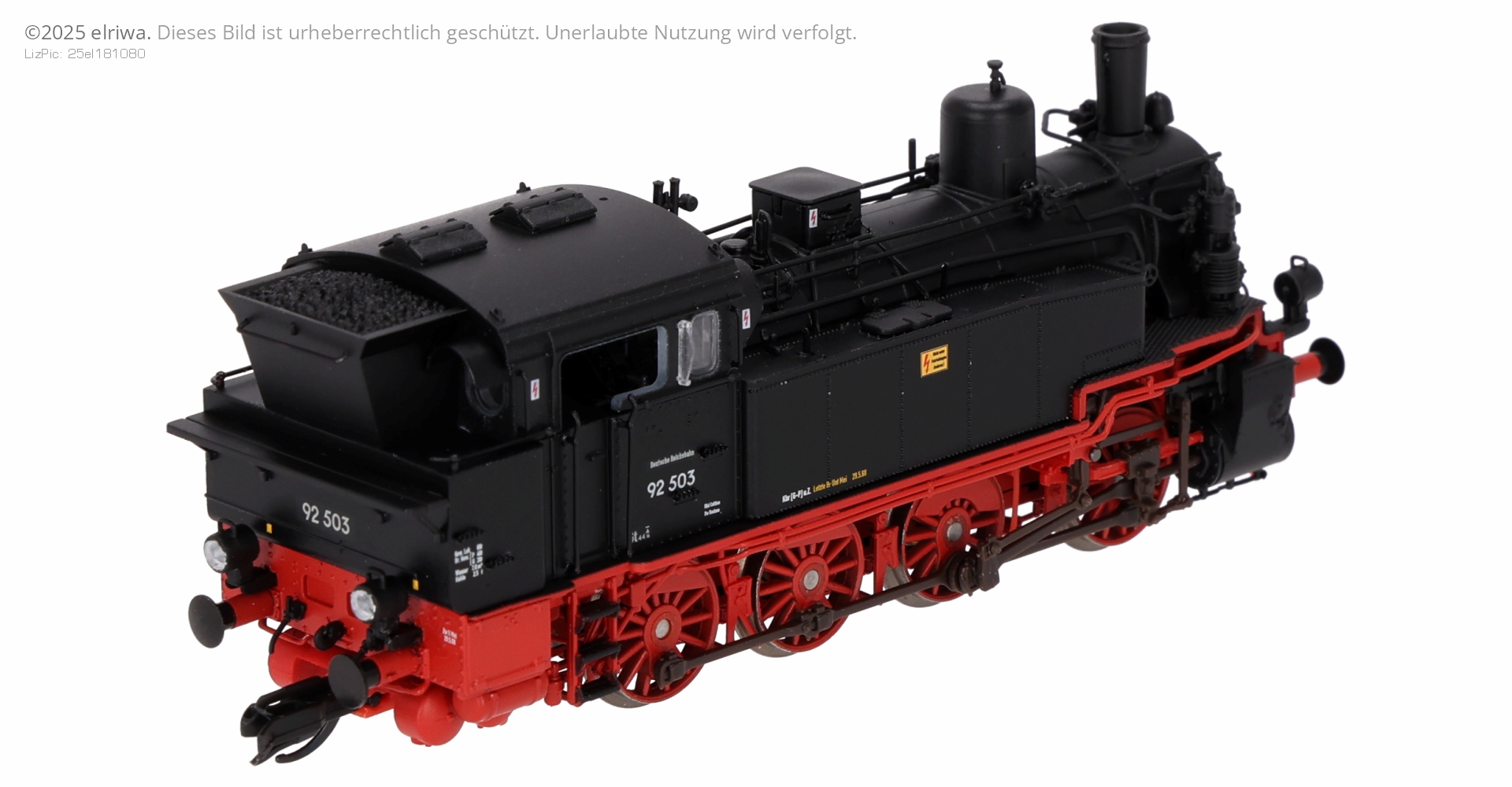 Saxonia 120160 - Dampflok BR 92.5 (pr. T 13), 92 503, DR, Ep.III, DC-Sound Saxonia 120160 - Dampflok BR 92.5 (pr. T 13), 92 503, DR, Ep.III, DC-Sound