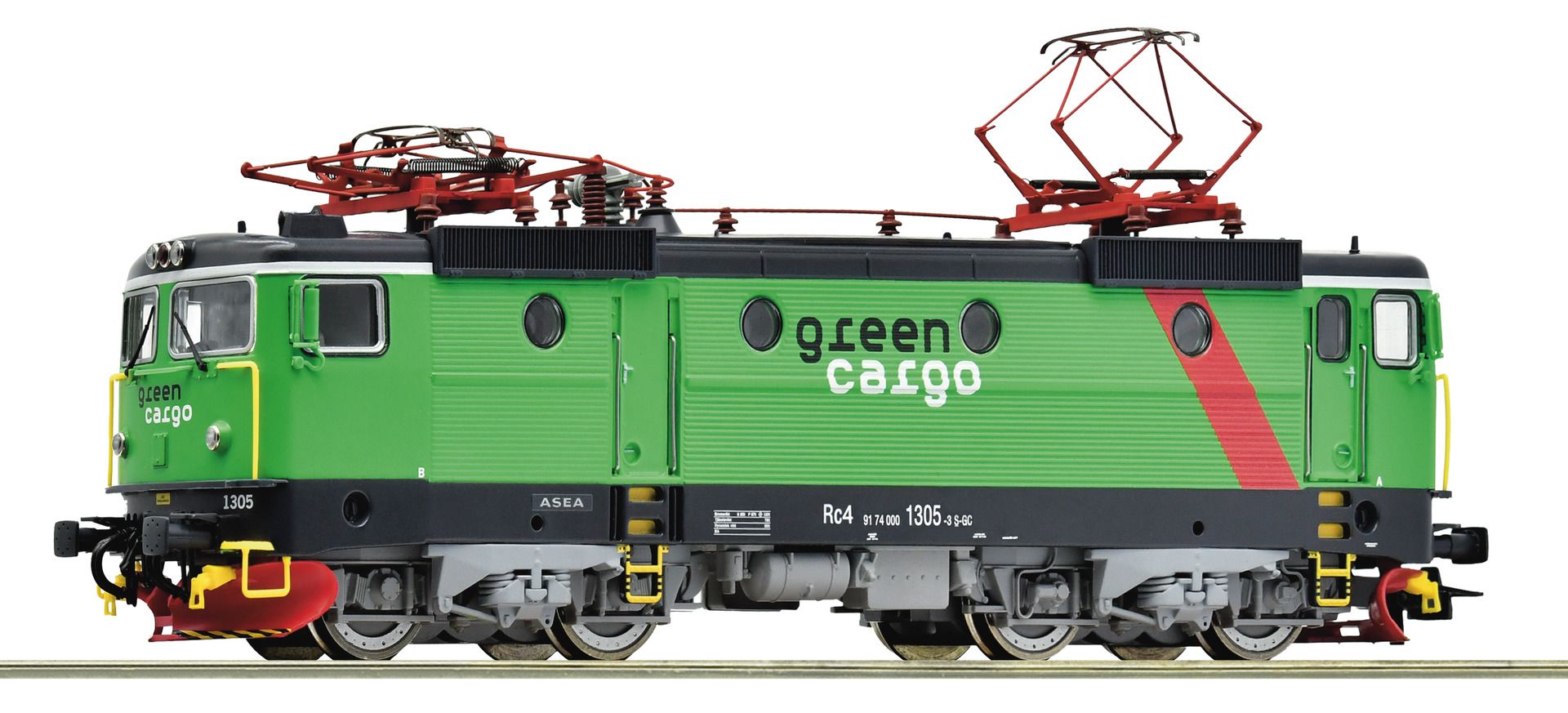 Roco 7500007 - E-Lok Rc4 1305, Green-Cargo, Ep.VI