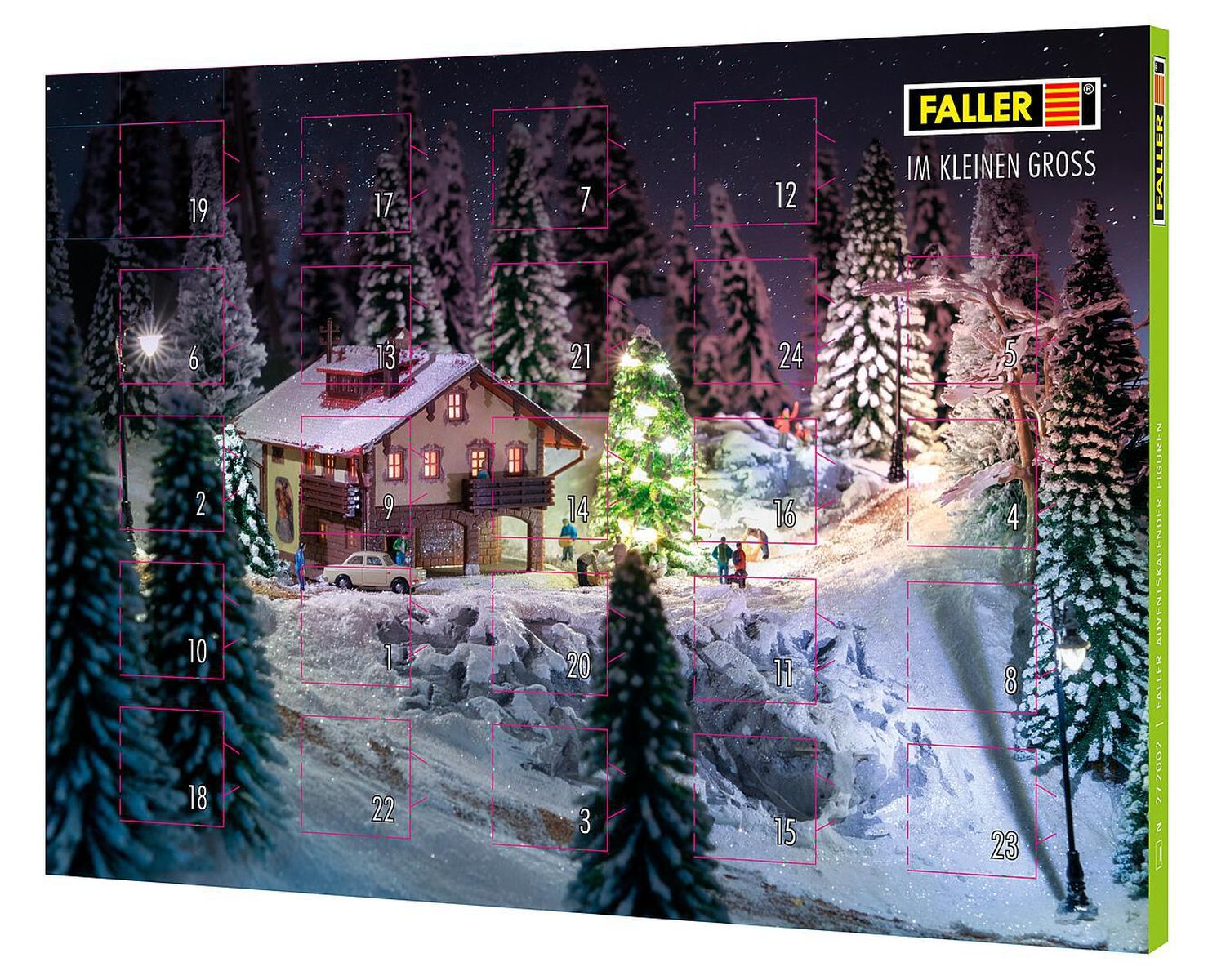 Faller 272002 - Adventskalender mit Figuren N