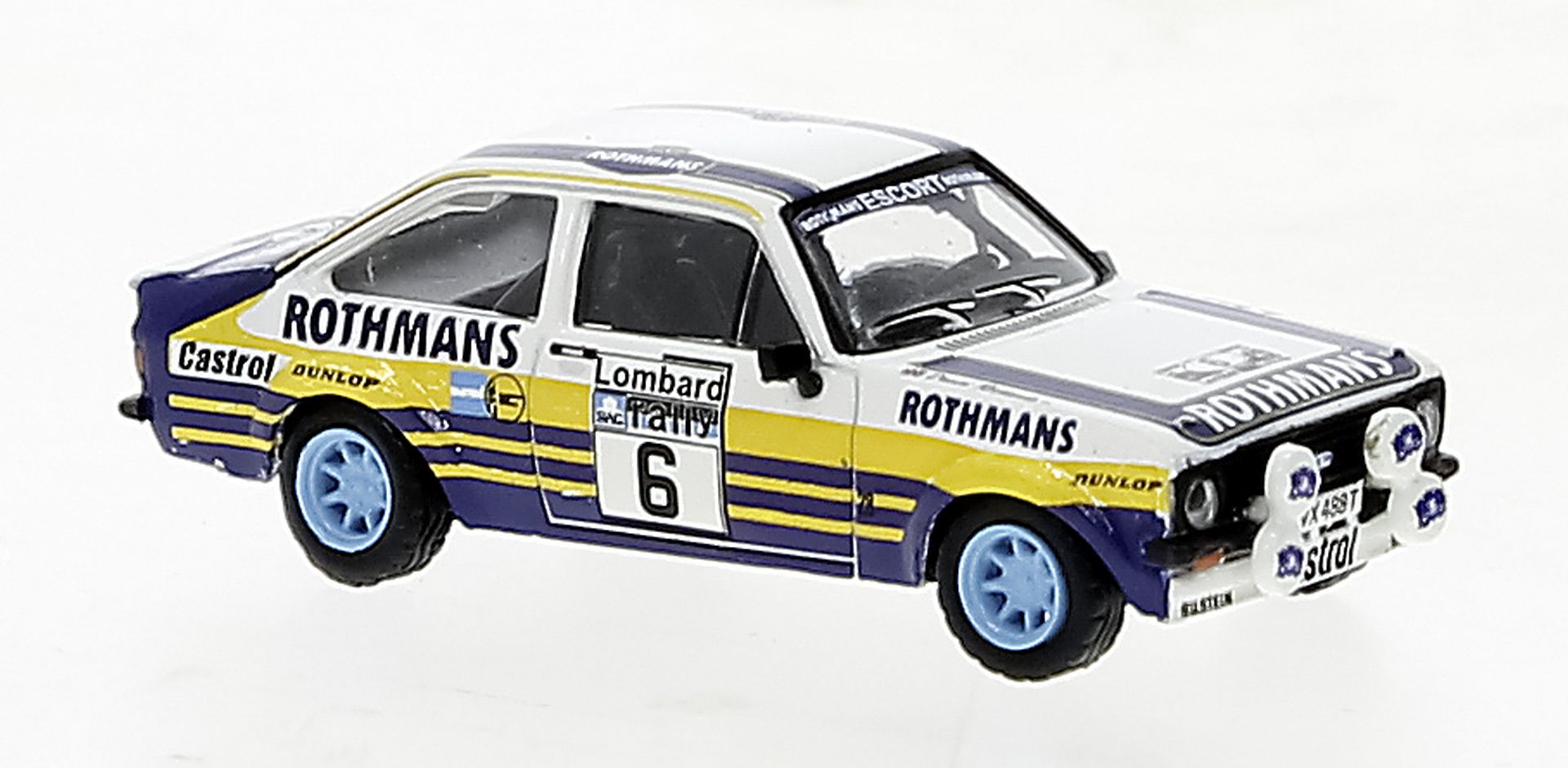 Brekina 19587 - Ford Escort RS 1800 "6" von Ari Vatanen, RAC-Rallye ´79 für Set