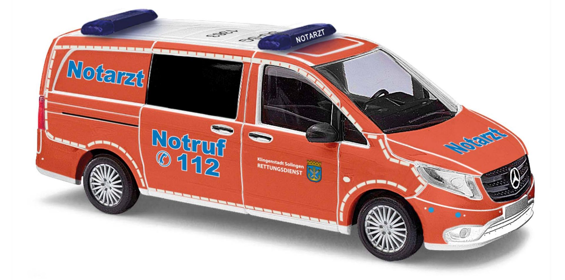 Busch 51103 - Mercedes-Benz Vito, Feuerwehr Solingen NEF