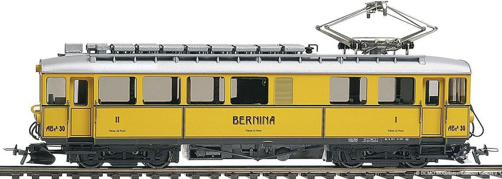 Bemo 1368180 - Nostalgietriebwagen ABe 4/4 30, RhB, Ep.V-VI, DC-Sound