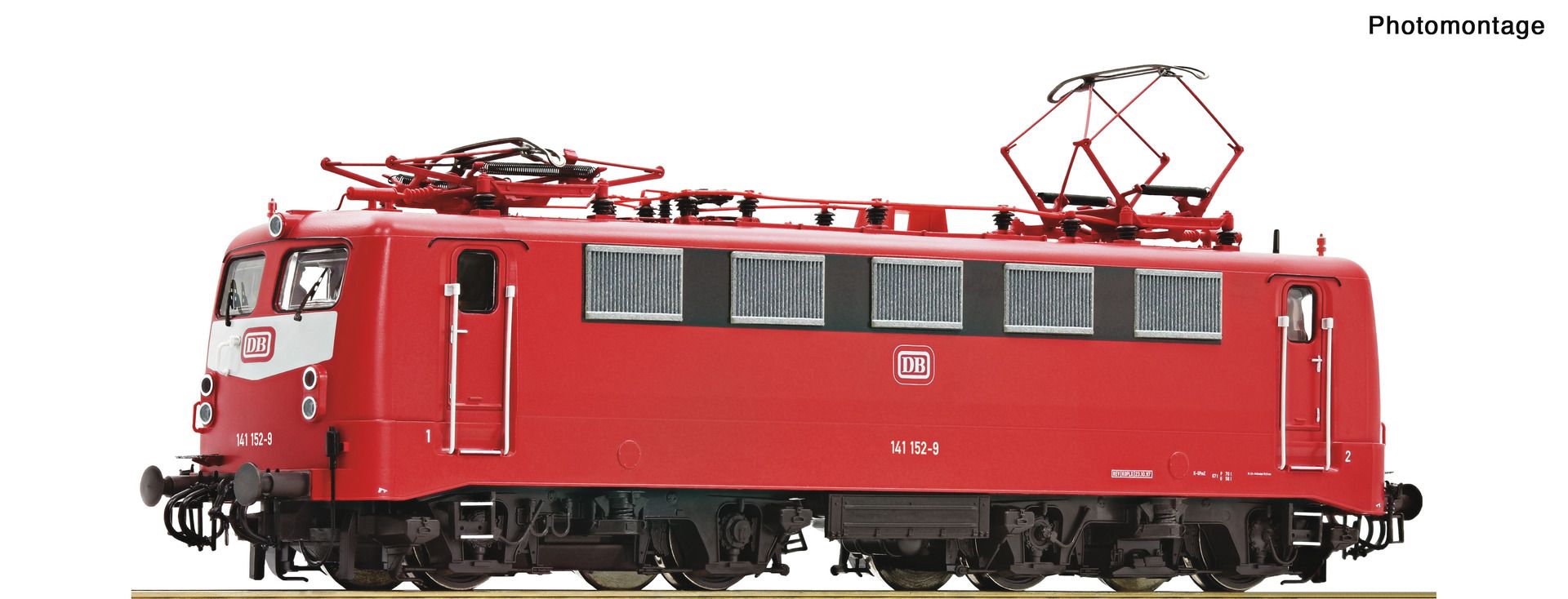 Roco 7510164 - E-Lok 141 152-9 orientrot, DB, Ep.IV-V, DC-Sound