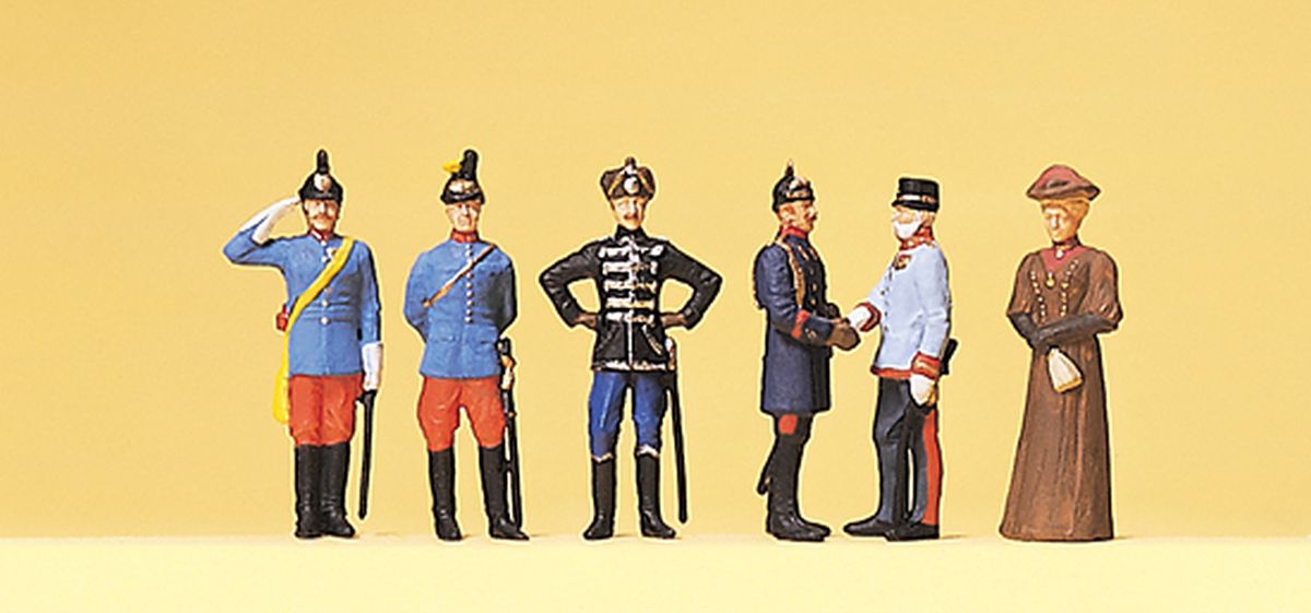 Preiser 12185 - Kaiser Wilhelm II., Kaiser Franz Joseph Preiser 12185 - Kaiser Wilhelm II., Kaiser Franz Joseph