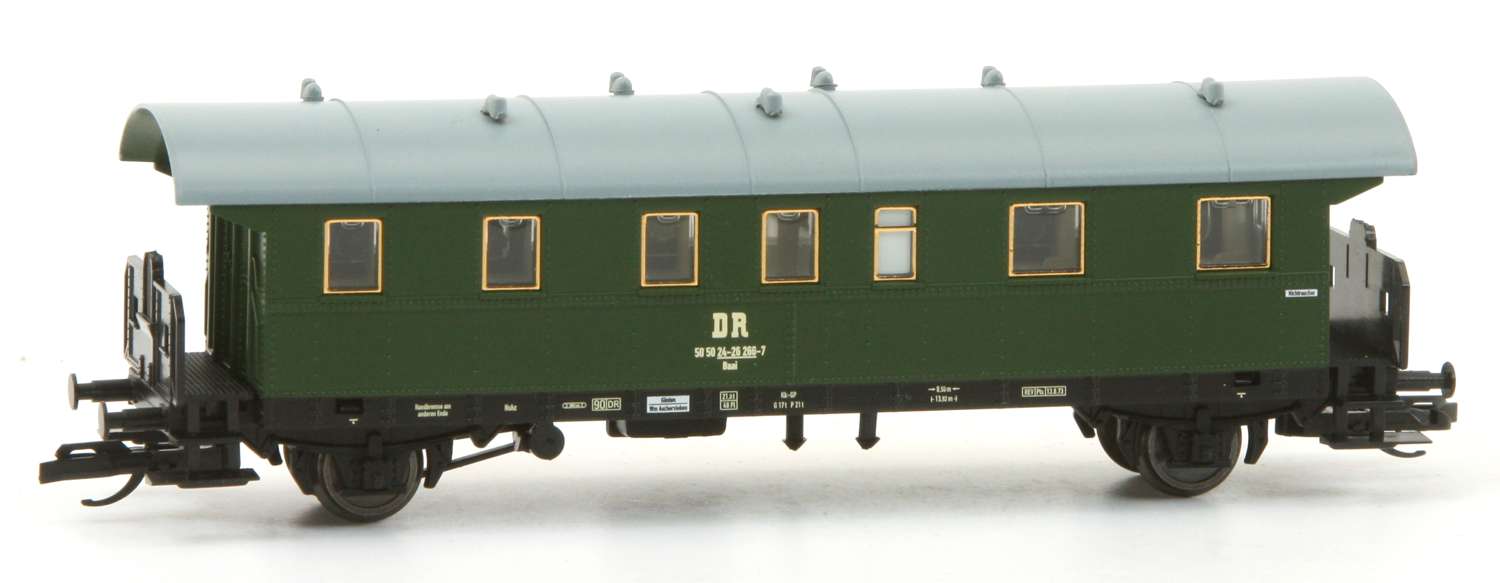 Tillig 13019 - Personenwagen Baai 2. Klasse, DR, Ep.IV
