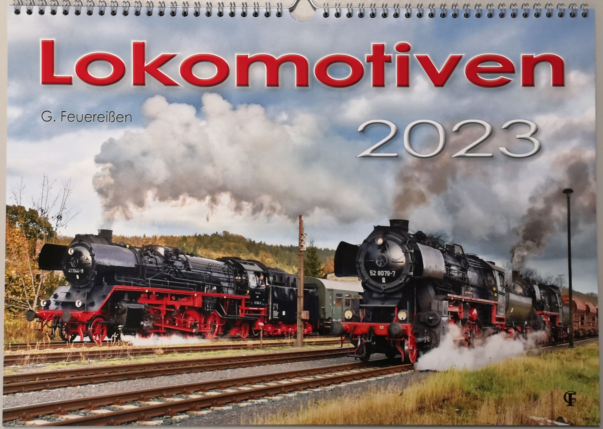 Feuereißen 319045  - Kalender 'Lokomotiven 2023'