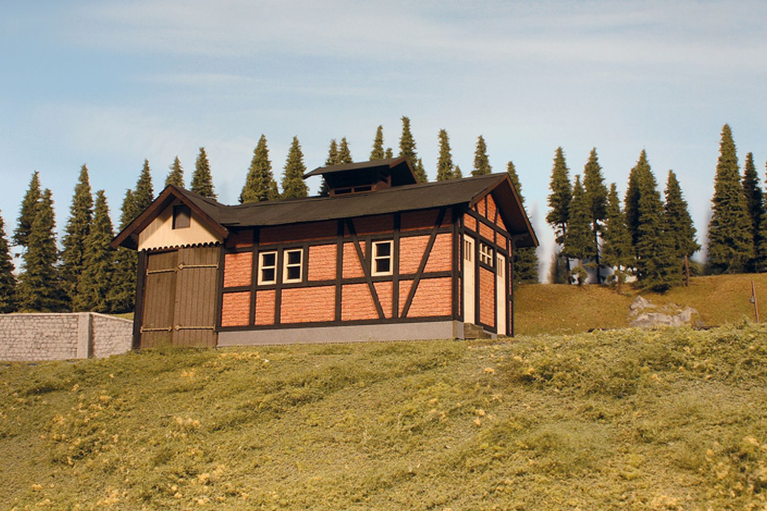 Joswood 70207 - Bahn WC Häuschen oder Schuppen