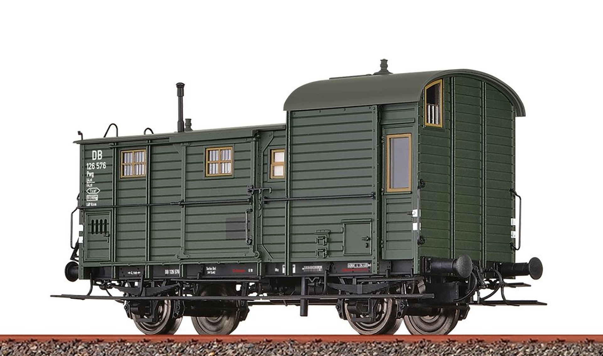 Brawa 48369 - Güterzuggepäckwagen Pwg, DB, Ep.III