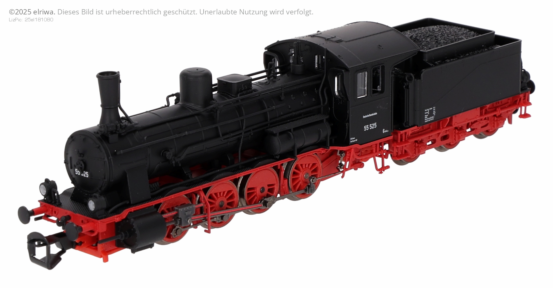 Piko 47104 - Dampflok BR 55, DB, Ep.III