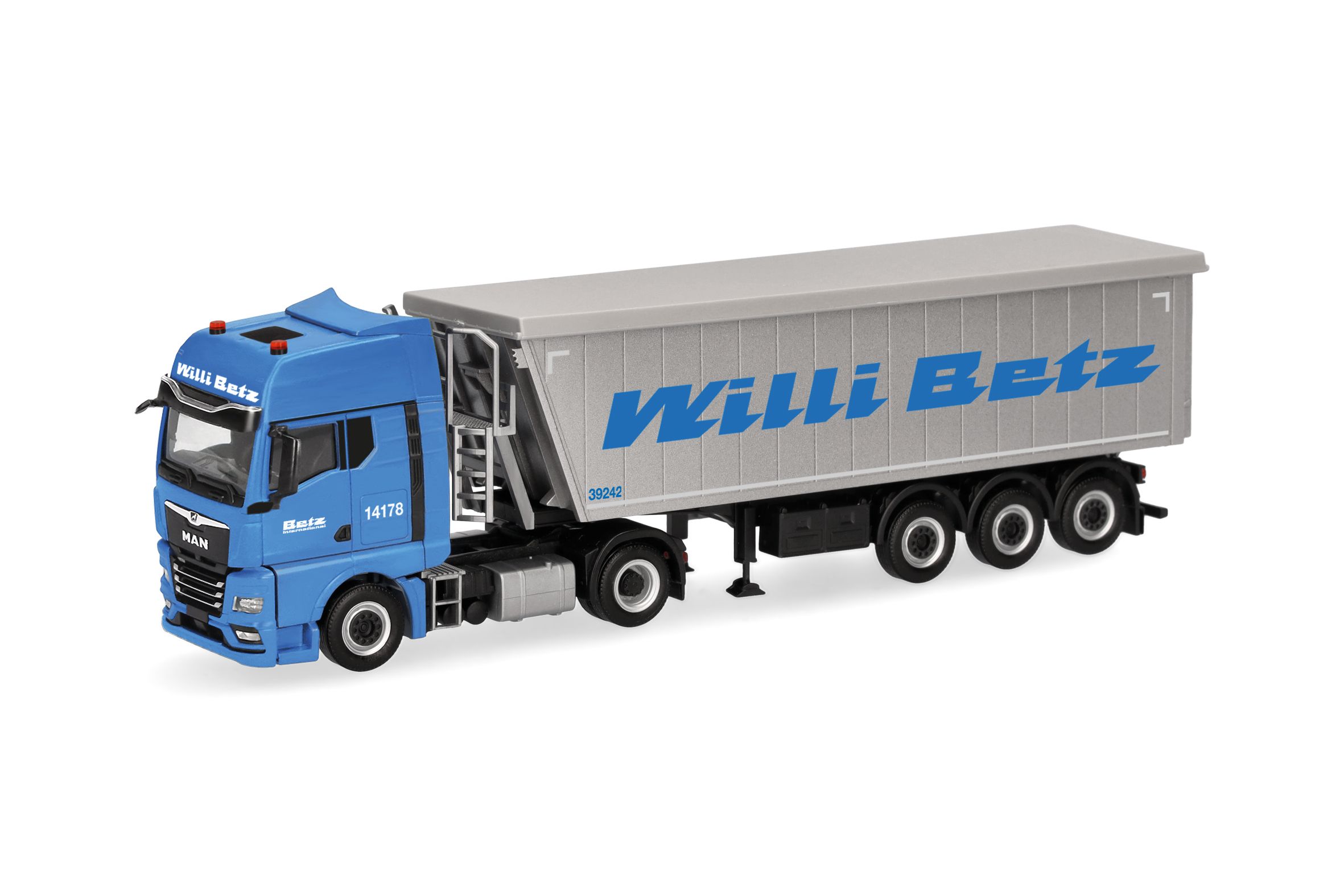 Herpa 319775 - MAN TGX GX Stöffelliner-Sattelzug "Willi Betz"